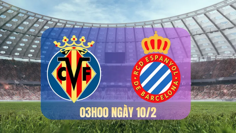 Cầu thủ Villarreal và Espanyol đối đầu trên sân
